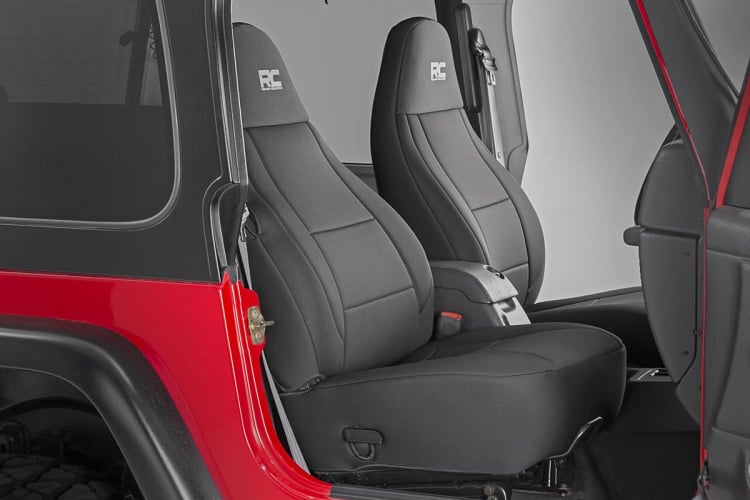 Rough Country TJ/LJ Wrangler Seat Front and Rear Covers