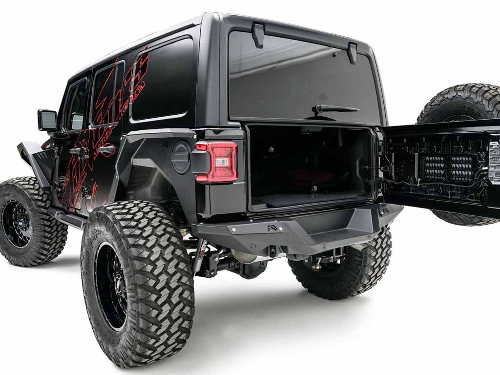 Fab Fours 18-UP Jeep JL Wrangler Rear Bumper